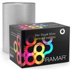 Framar Star Struck Silver:Embossed Roll Med 320ft.